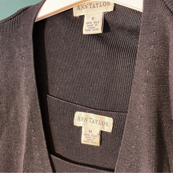 SzS Ann Taylor Twin Set (tank and sweater) - Picture 6 of 8